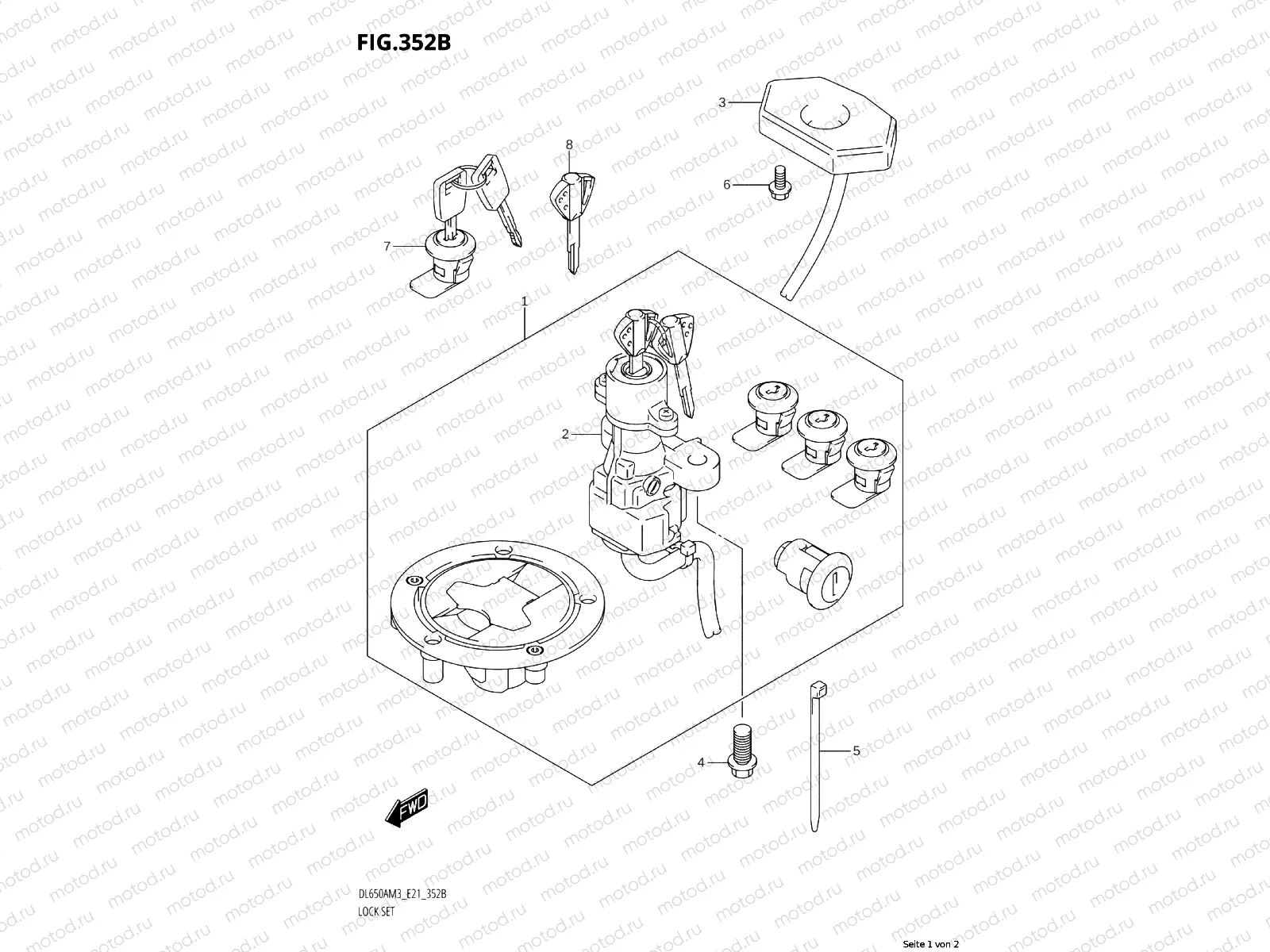 LOCK SET with CASE LOCKS