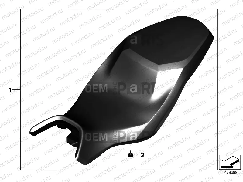 LOW-PROFILE BENCH SEAT