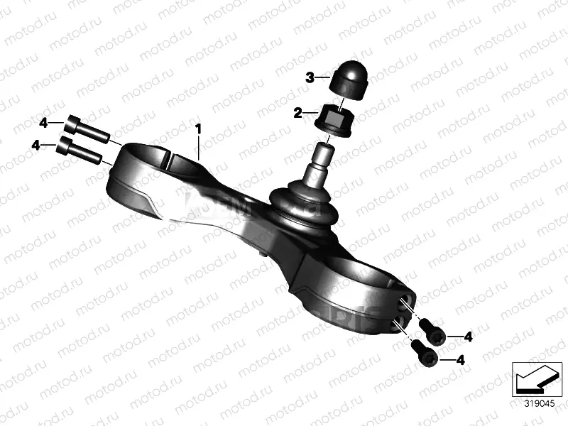LOWER FORK CROSS BRACE