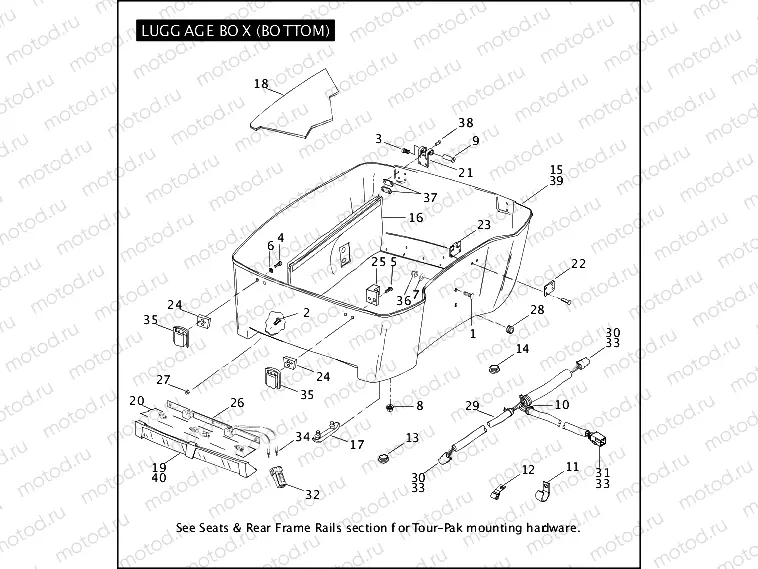 LUGGAGE BOX (BOTTOM)