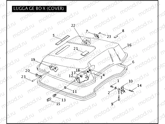 LUGGAGE BOX (COVER)