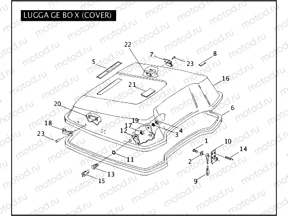 LUGGAGE BOX (COVER)