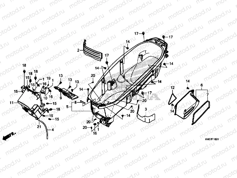 LUGGAGE BOX (NSS125ADK)