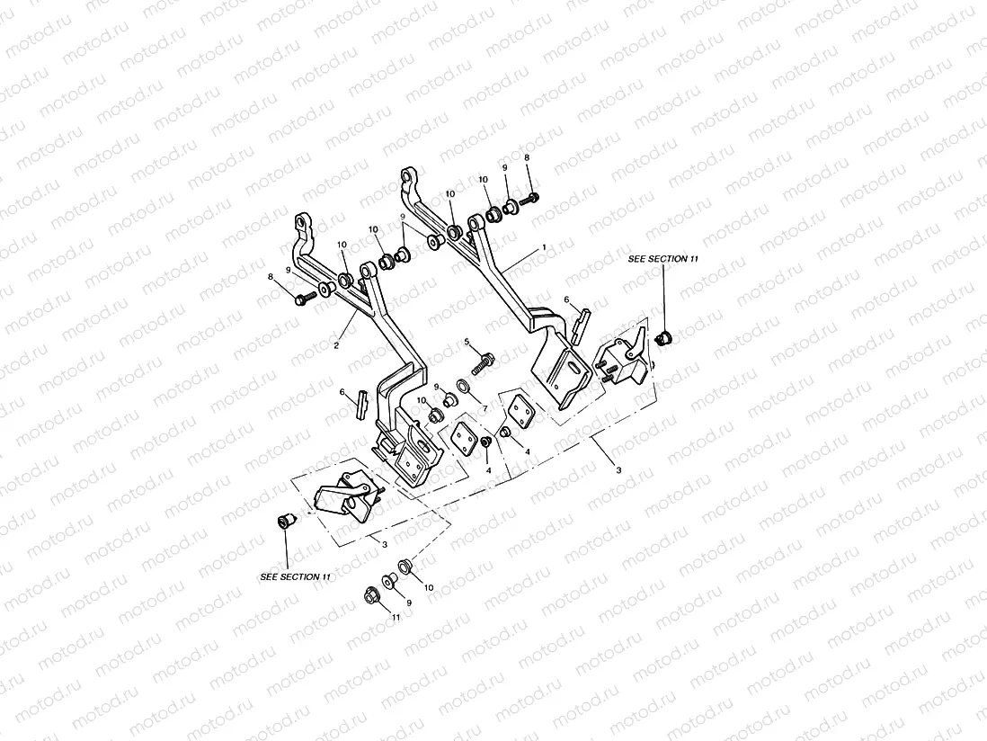 Luggage Mounting Rails 91280 »