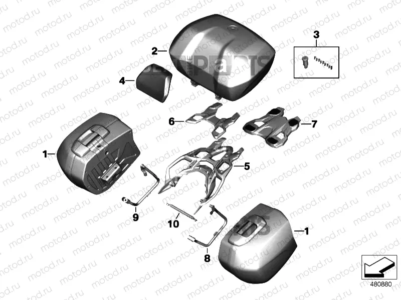 LUGGAGE SYSTEM S 1000 XR