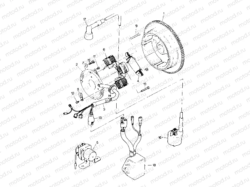 MAGNET0 ASSEMBLY 250 4X4 - Update (4919791979046A) | MAGNET0 ASSEMBLY 250 4X4 - Update (4919791979046A)