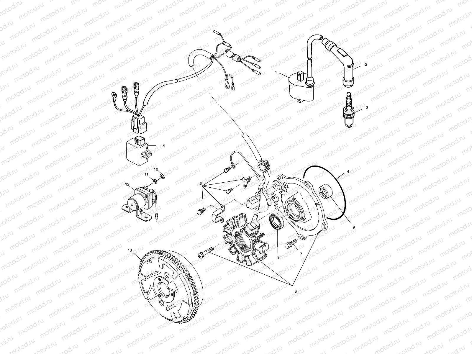 MAGNETO - A00AA32AB (4960076007D004) | MAGNETO - A00AA32AB (4960076007D004)