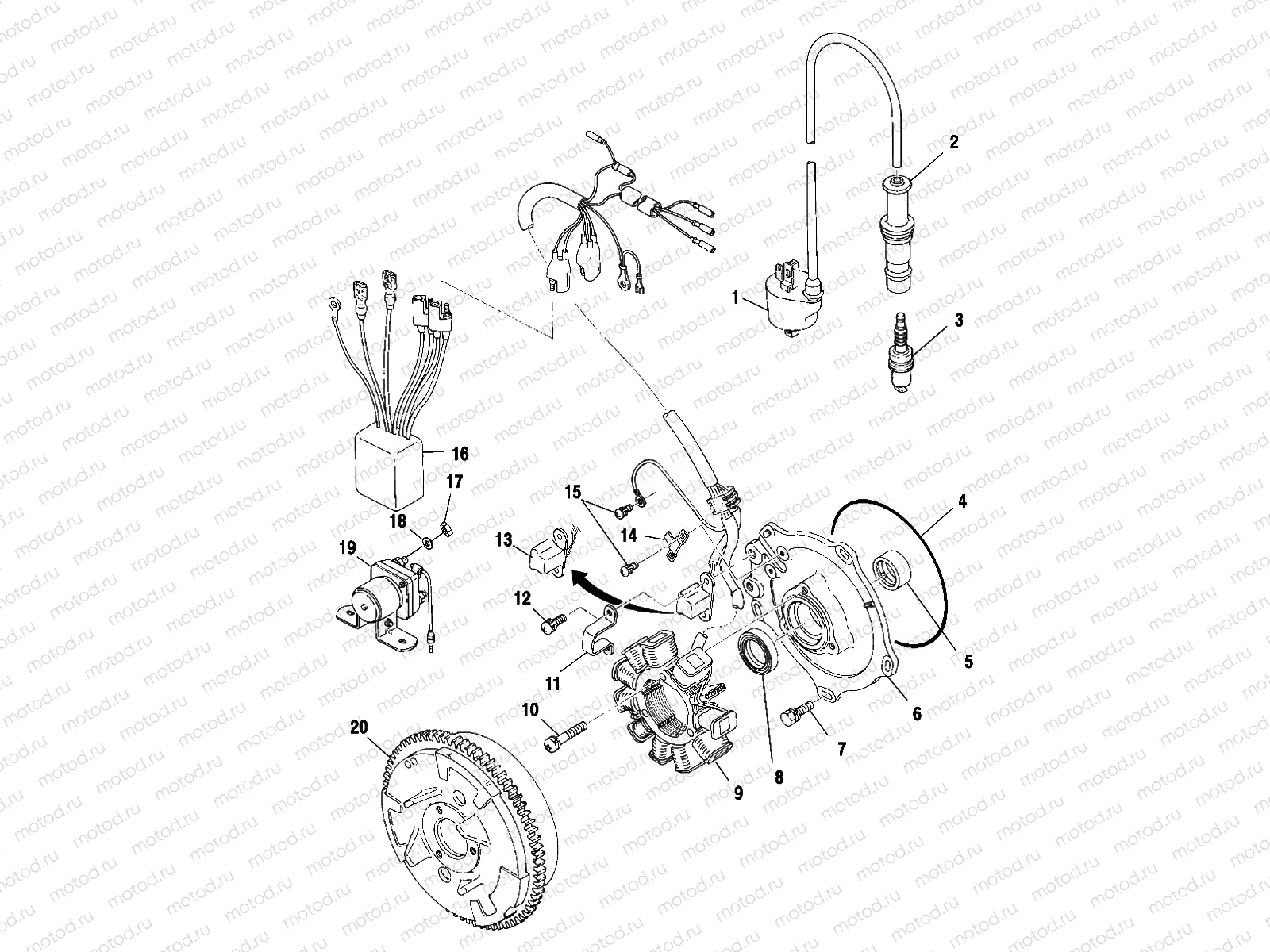 MAGNETO - A00CH50EB (4954805480E005) | MAGNETO - A00CH50EB (4954805480E005)
