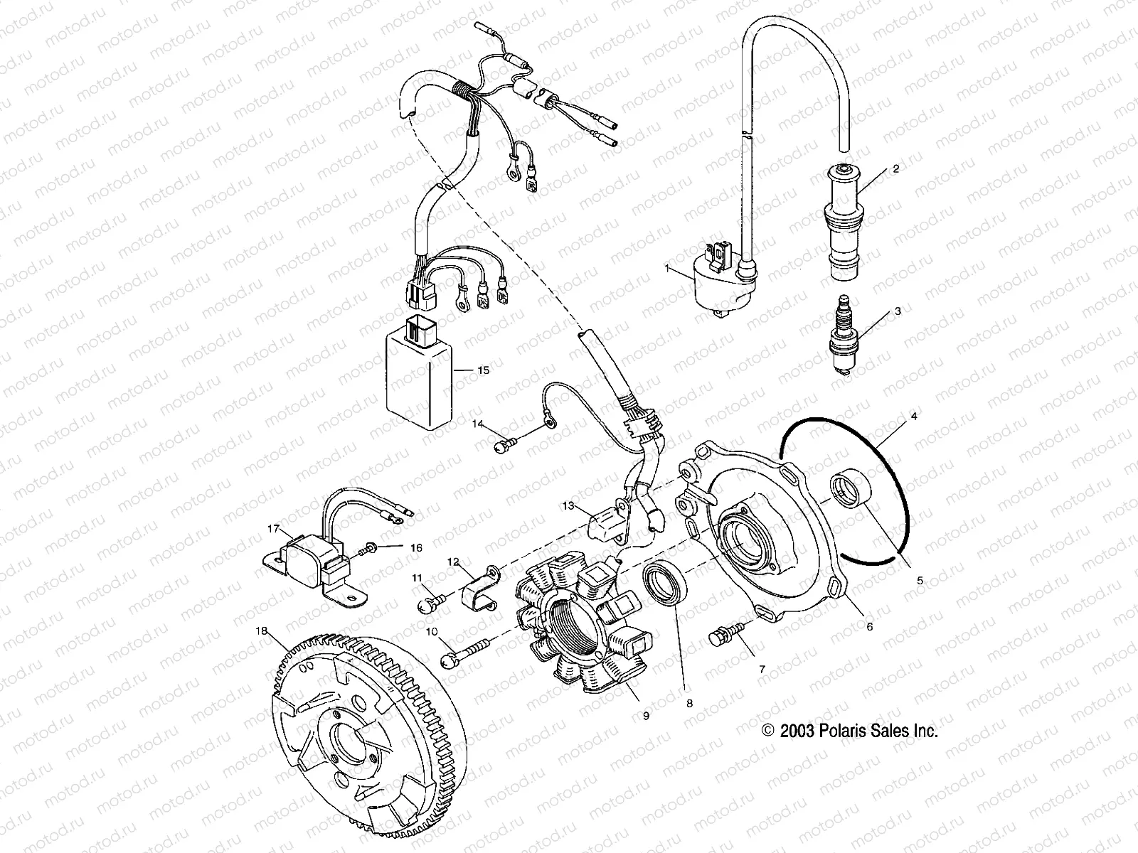 MAGNETO - A03BG50AA (4975277527D12) | MAGNETO - A03BG50AA (4975277527D12)