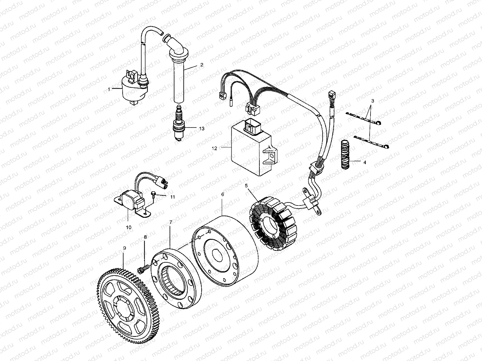 MAGNETO - A03GJ50AA/AB (4975767576C13) | MAGNETO - A03GJ50AA/AB (4975767576C13)