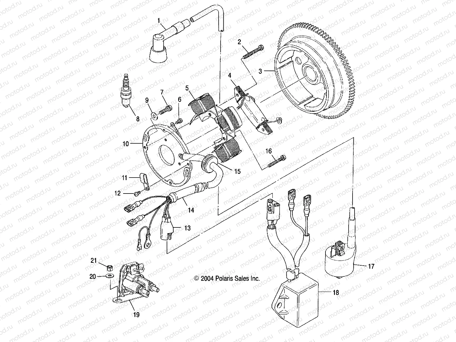MAGNETO - A05BA25CA/CB (4994739473C08) | MAGNETO - A05BA25CA/CB (4994739473C08)
