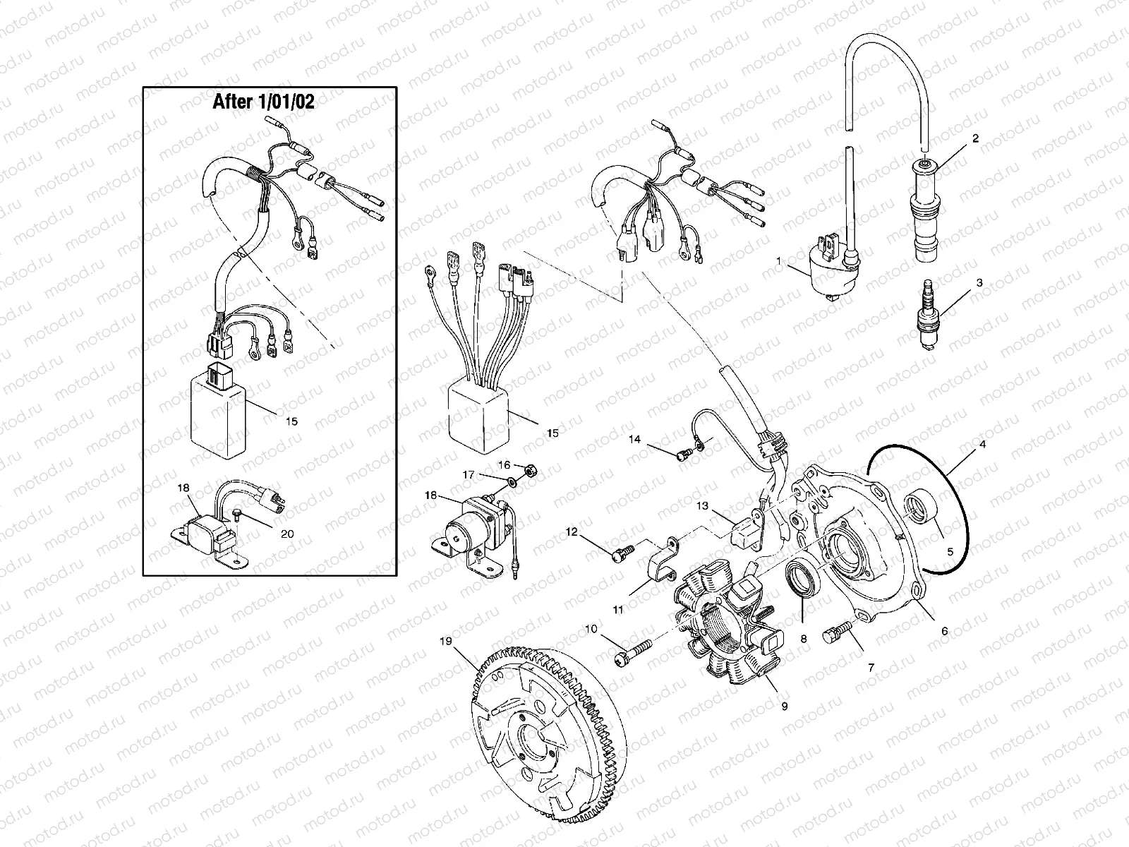 MAGNETO - A10RD50AA (4970977097D13) | MAGNETO - A10RD50AA (4970977097D13)