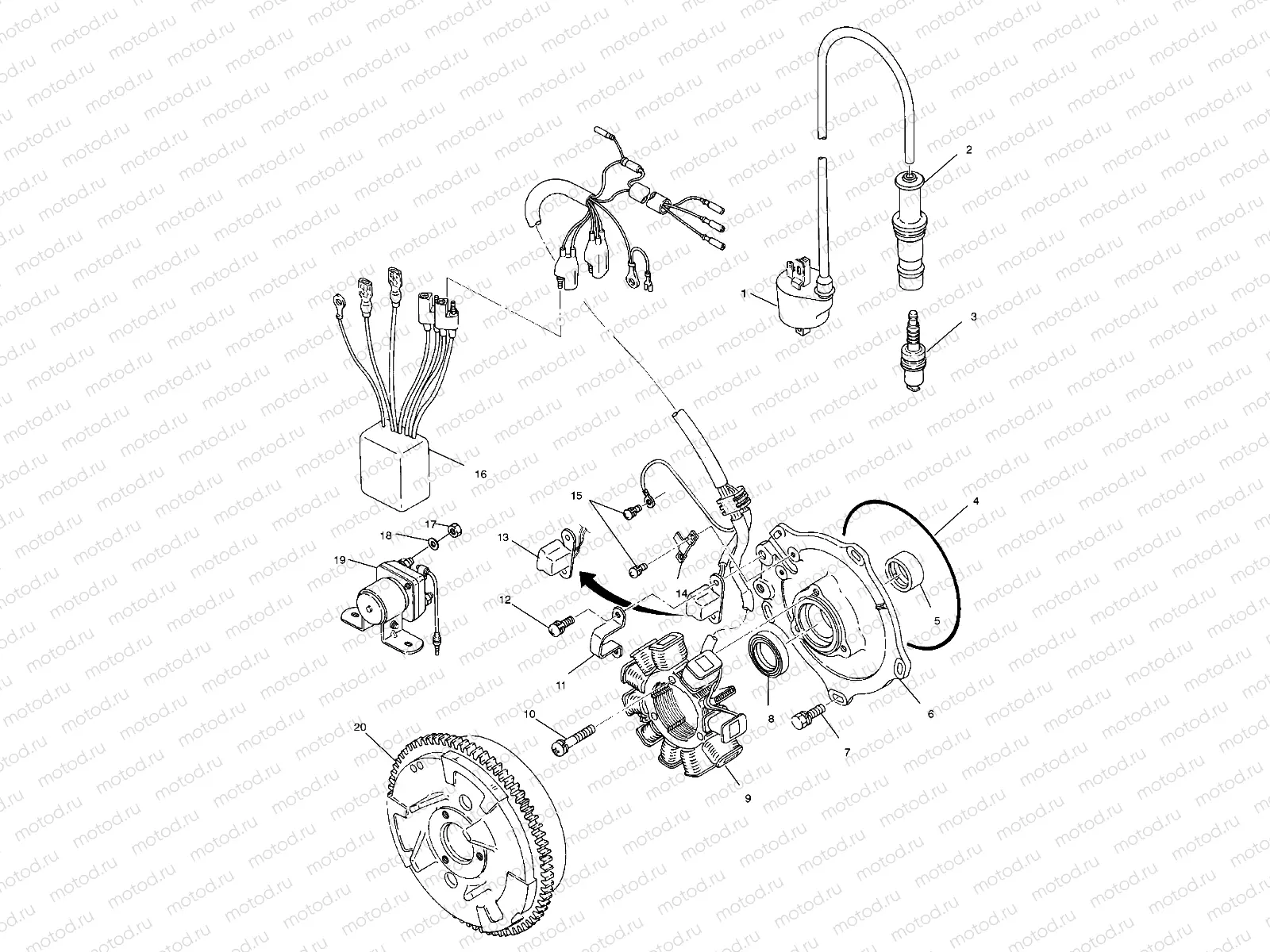 MAGNETO - A99BG50AA (4949714971d012) | MAGNETO - A99BG50AA (4949714971d012)