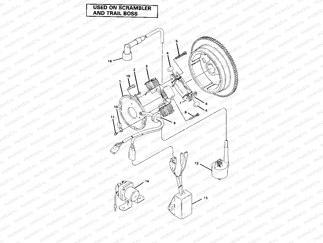Magneto Assembly (4910981098052A) | Magneto Assembly (4910981098052A)