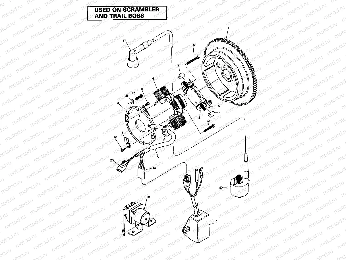 Magneto Assembly (4911701170052A) | Magneto Assembly (4911701170052A)