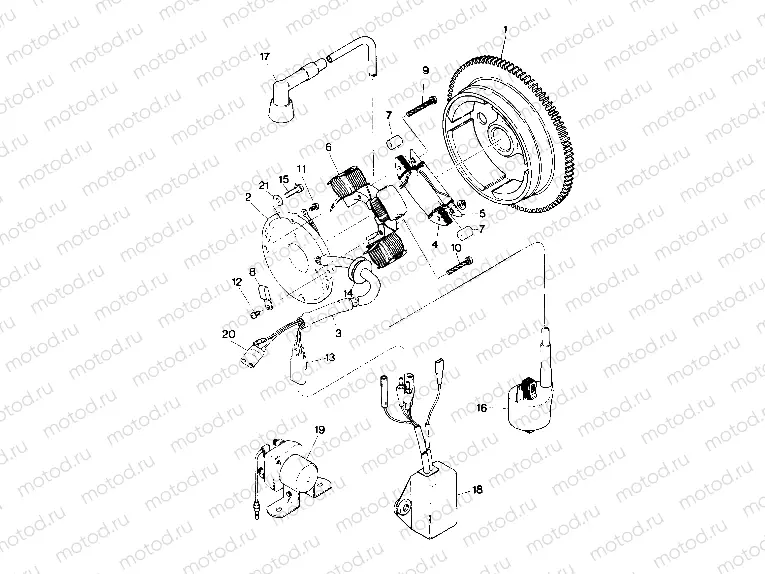 Magneto Assembly (4913501350035A) | Magneto Assembly (4913501350035A)