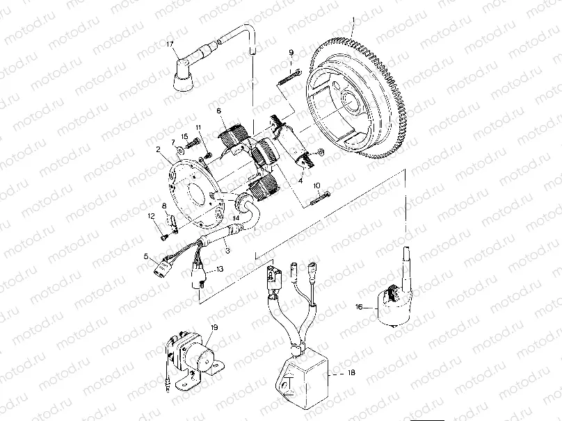 Magneto Assembly (4914771477037A) | Magneto Assembly (4914771477037A)