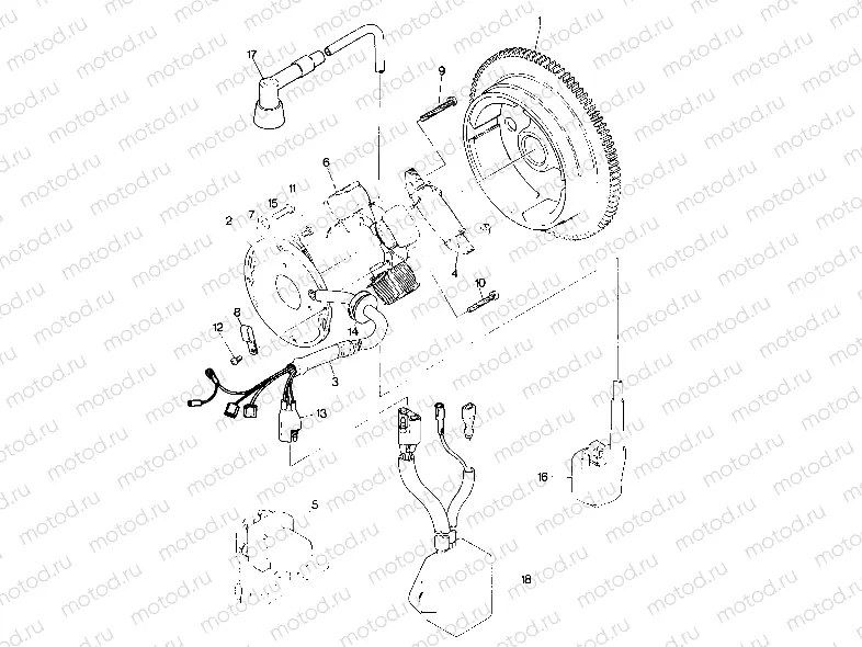 Magneto Assembly (4915951595041A) | Magneto Assembly (4915951595041A)