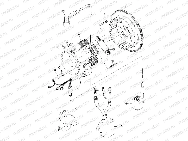 Magneto Assembly (4916361636041A) | Magneto Assembly (4916361636041A)