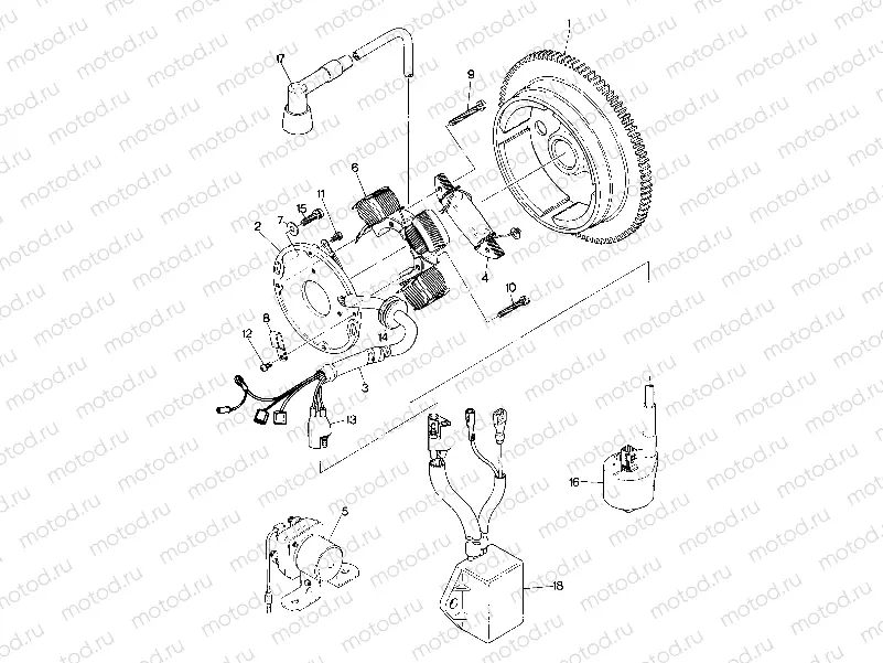 Magneto Assembly (4917711771038A) | Magneto Assembly (4917711771038A)