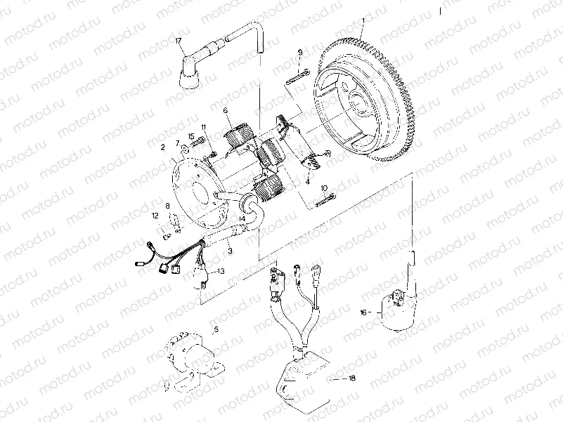 Magneto Assembly (4917721772037A) | Magneto Assembly (4917721772037A)