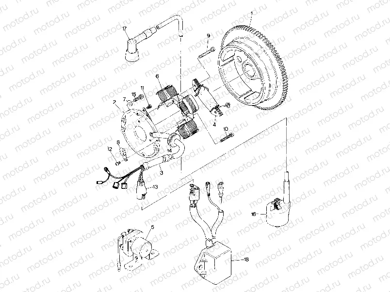 Magneto Assembly (4917731773046A) | Magneto Assembly (4917731773046A)