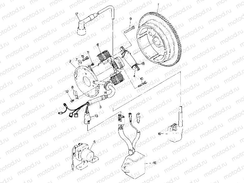 Magneto Assembly (4918411841036A) | Magneto Assembly (4918411841036A)