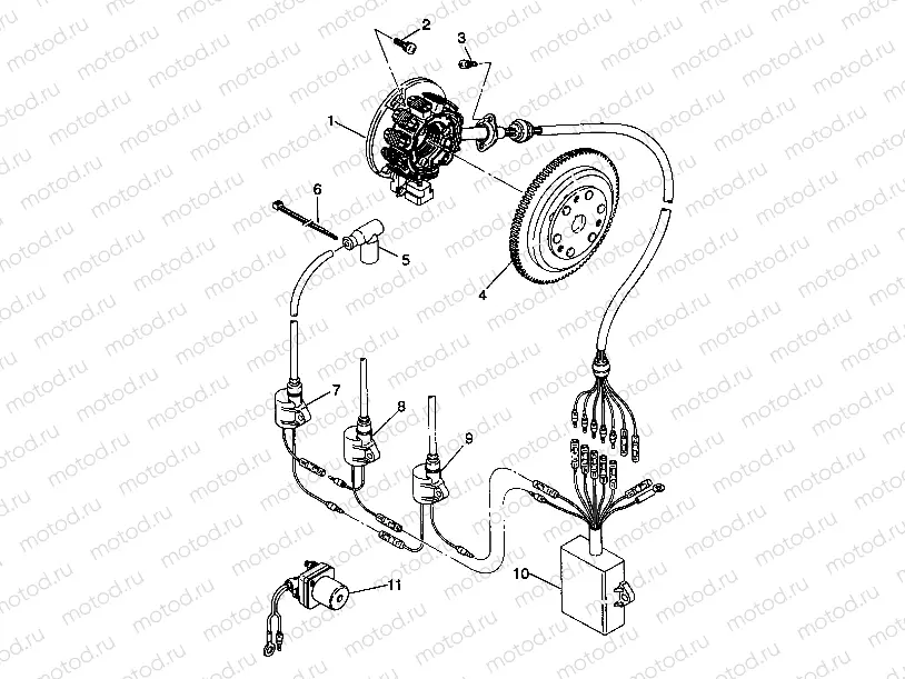 MAGNETO ASSEMBLY SL 650 / B934058 (4924732473027A) | MAGNETO ASSEMBLY SL 650 / B934058 (4924732473027A)