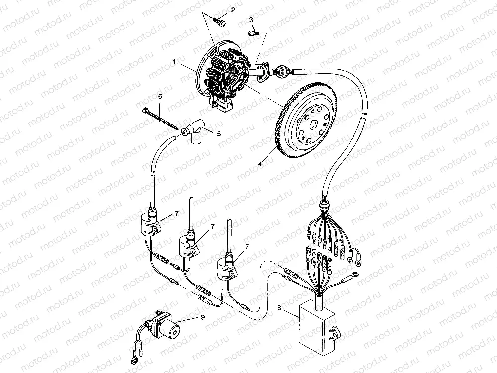 MAGNETO ASSEMBLY SLT 750 B944170 (4925942594029A) | MAGNETO ASSEMBLY SLT 750 B944170 (4925942594029A)