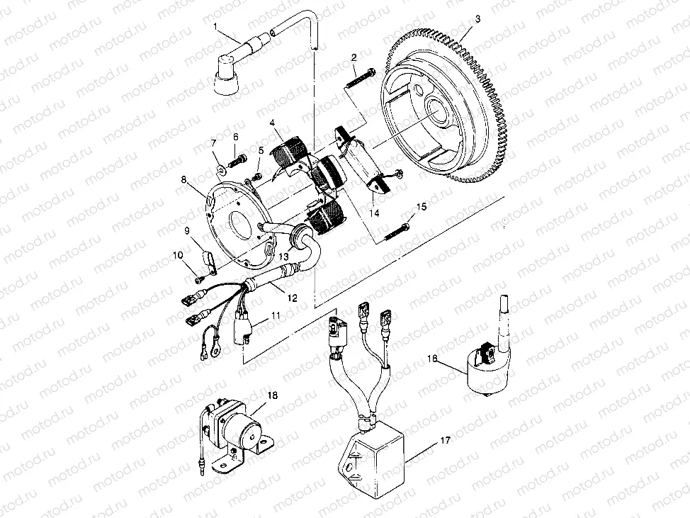 MAGNETO ASSEMBLY - W948527 (4926822682C007) | MAGNETO ASSEMBLY - W948527 (4926822682C007)