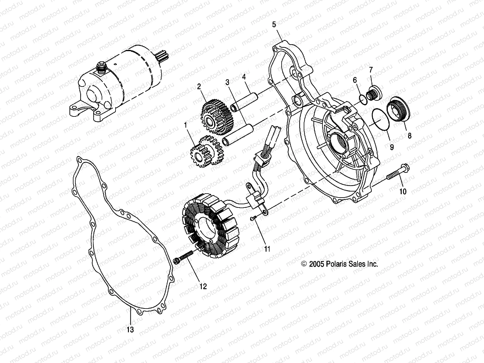 MAGNETO COVER - A06GP50AA (4999201849920184C13) | MAGNETO COVER - A06GP50AA (4999201849920184C13)