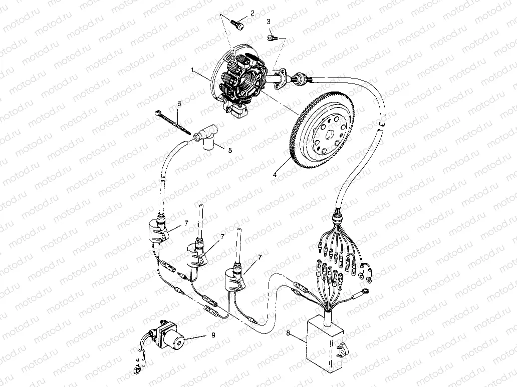 MAGNETO SL 650 STD B954358 (4932923292C004) | MAGNETO SL 650 STD B954358 (4932923292C004)
