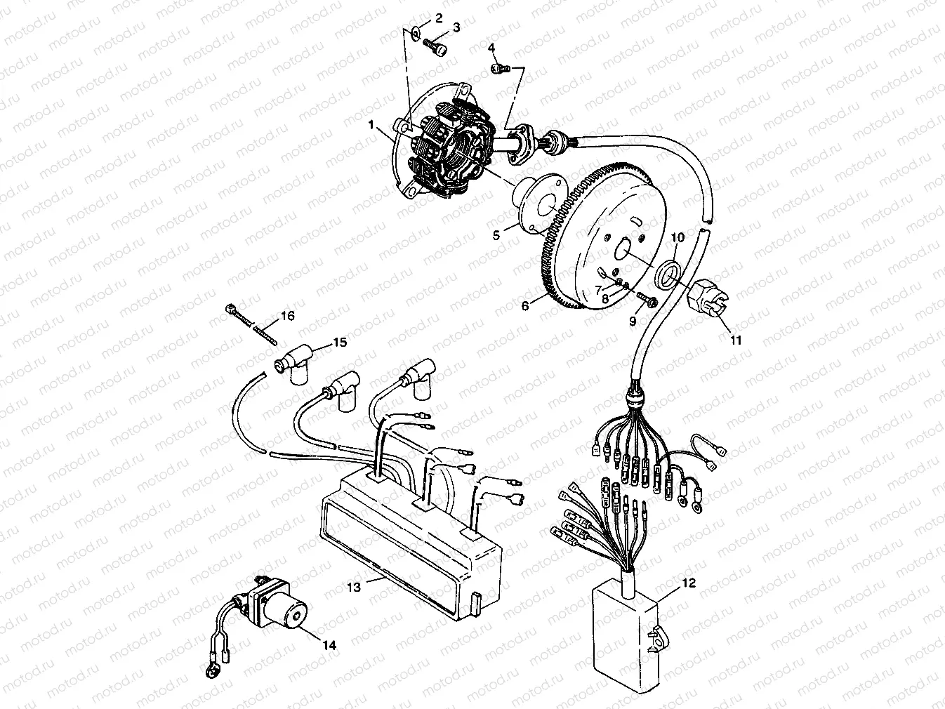 MAGNETO SL 900 B974091 and SL 1050 B974090 (4940974097C010) | MAGNETO SL 900 B974091 and SL 1050 B974090 (4940974097C010)
