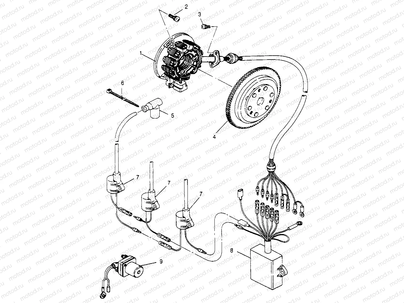 MAGNETO SLX 780 B964287 (4937443744C007) | MAGNETO SLX 780 B964287 (4937443744C007)