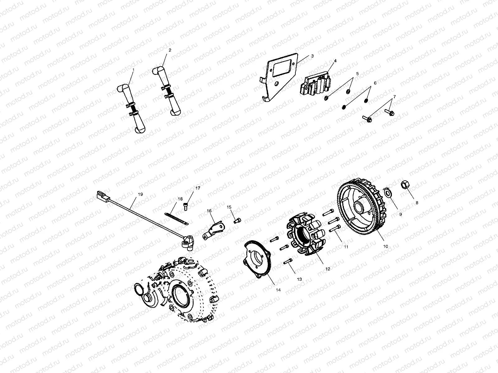 MAGNETO - W035101CA/W035101IA (4981048104C07) | MAGNETO - W035101CA/W035101IA (4981048104C07)