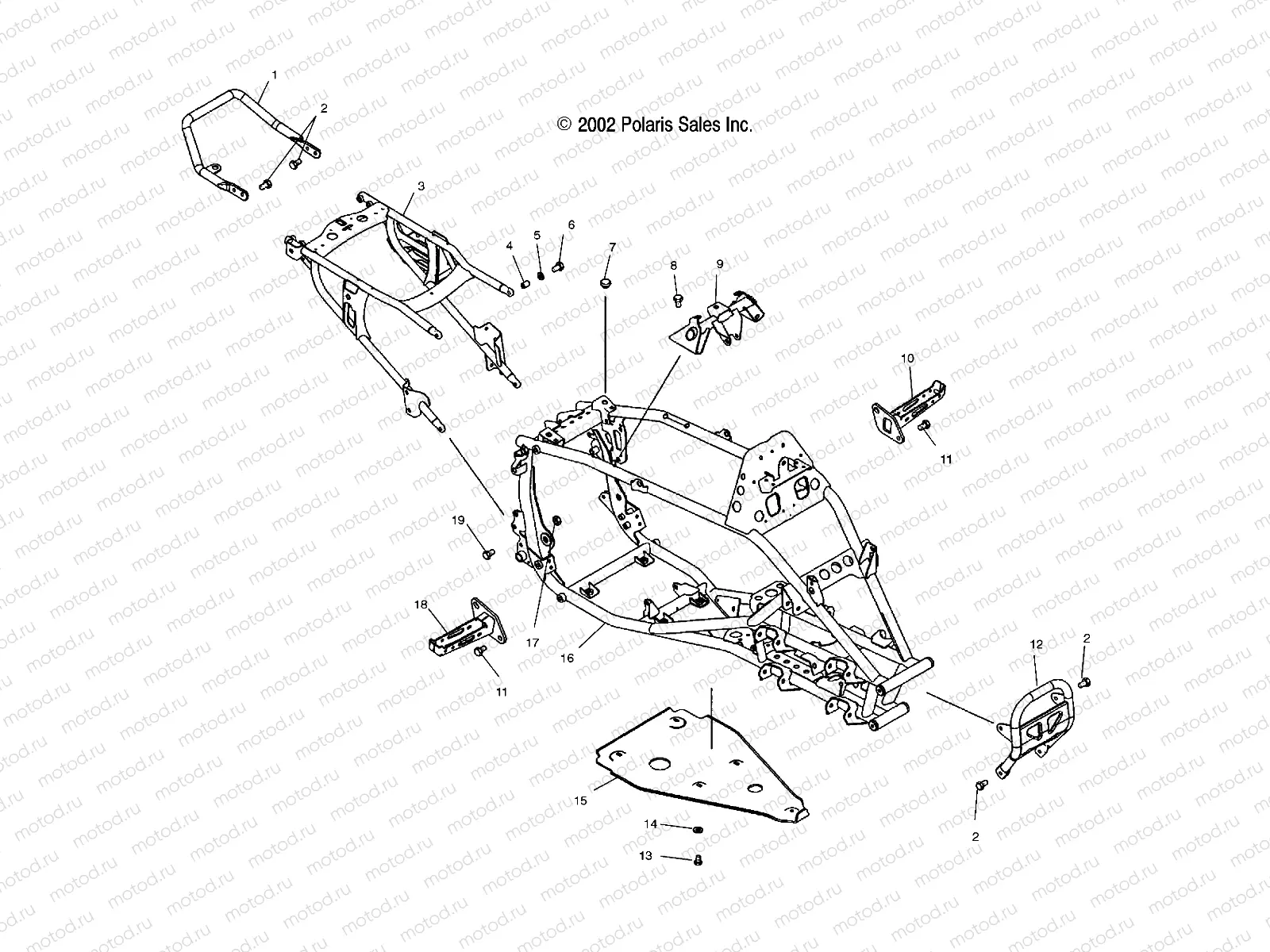 MAIN FRAME - A03GJ50AA/AB (4975767576A03) | MAIN FRAME - A03GJ50AA/AB (4975767576A03)