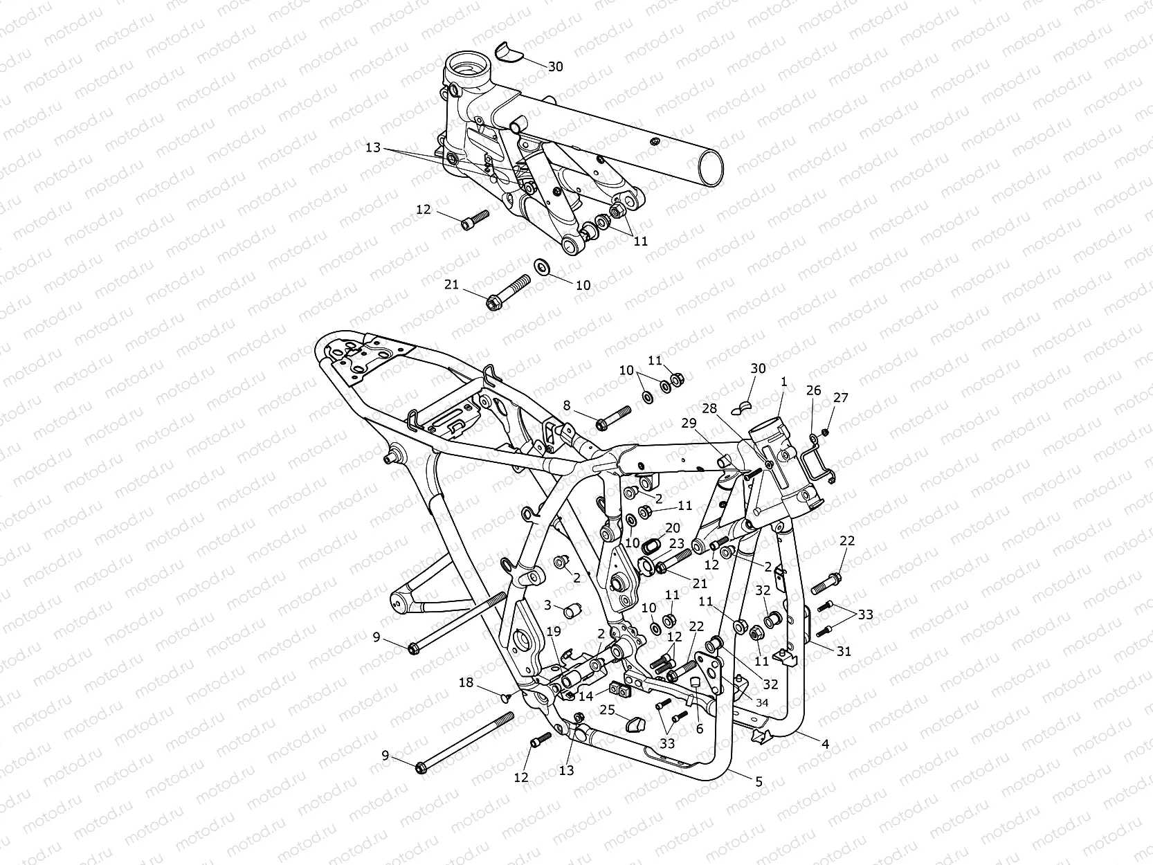 Main Frame Assembly