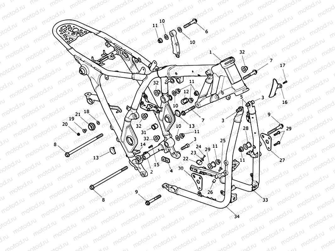 Main Frame Assembly