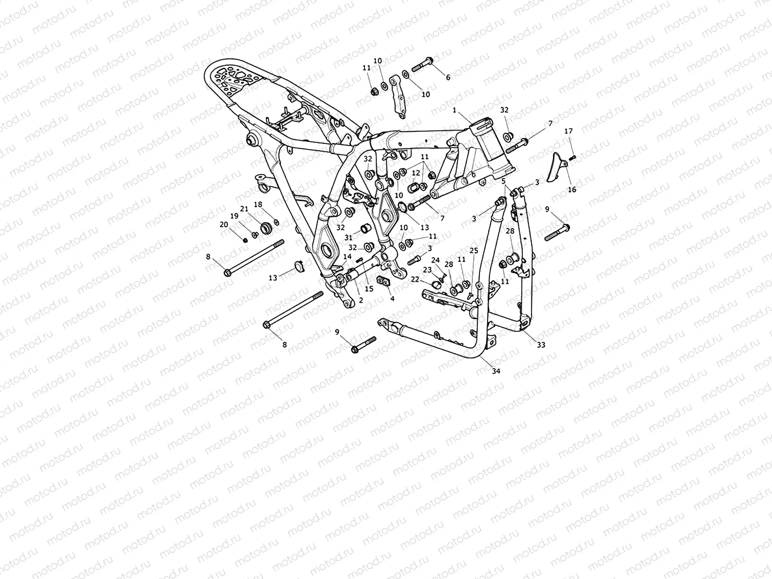 Main Frame Assembly