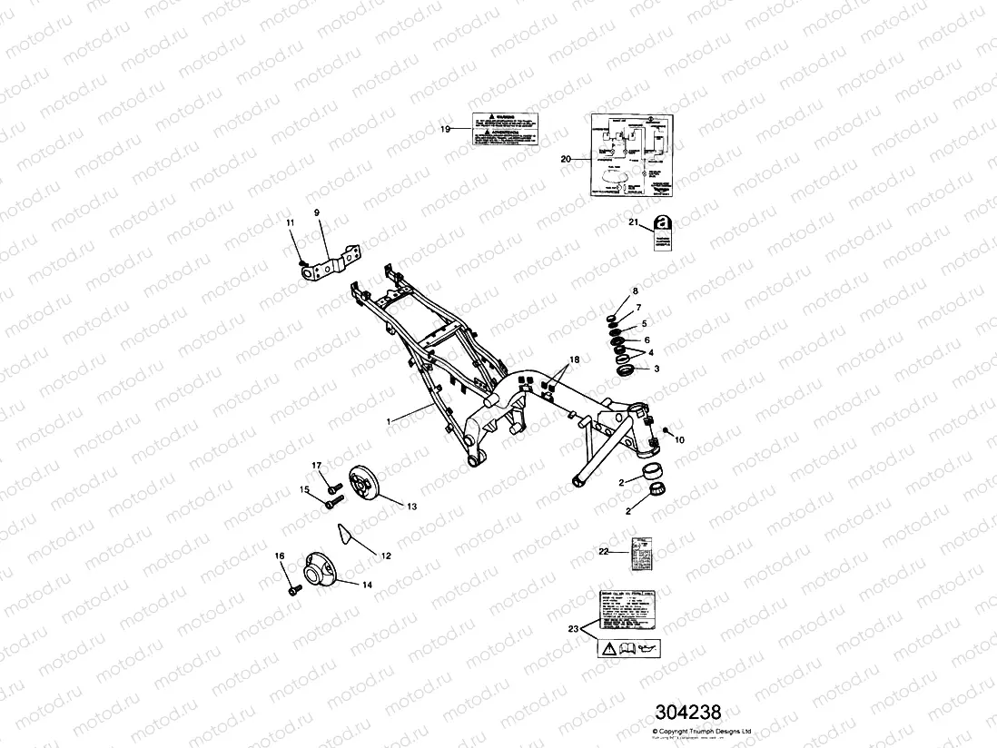 Main Frame & Fittings