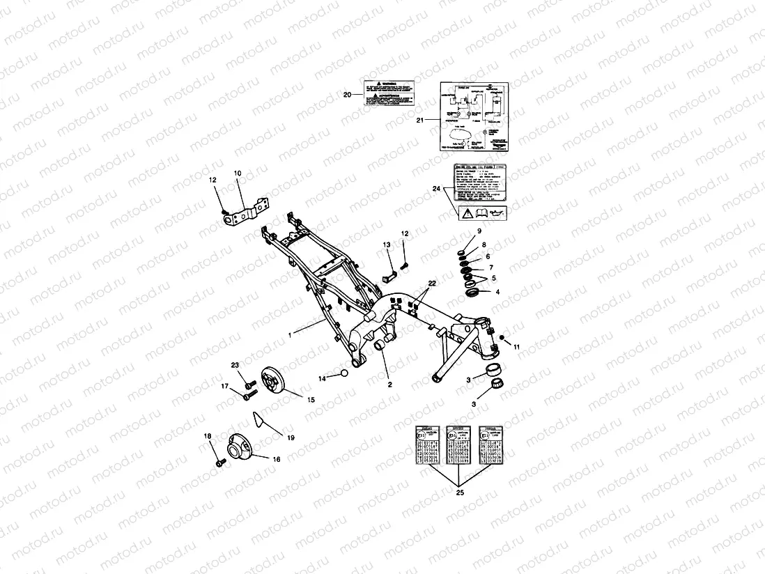 Main Frame & Fittings