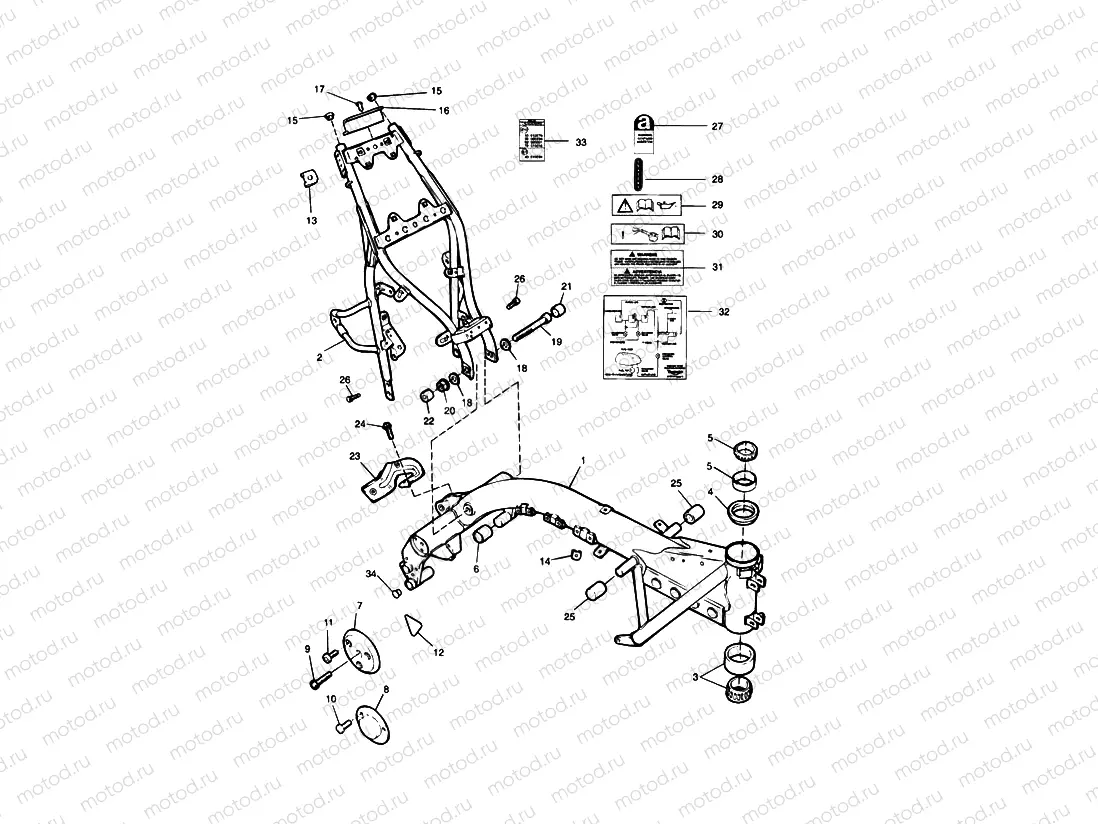 Main Frame & Fittings  » 71698