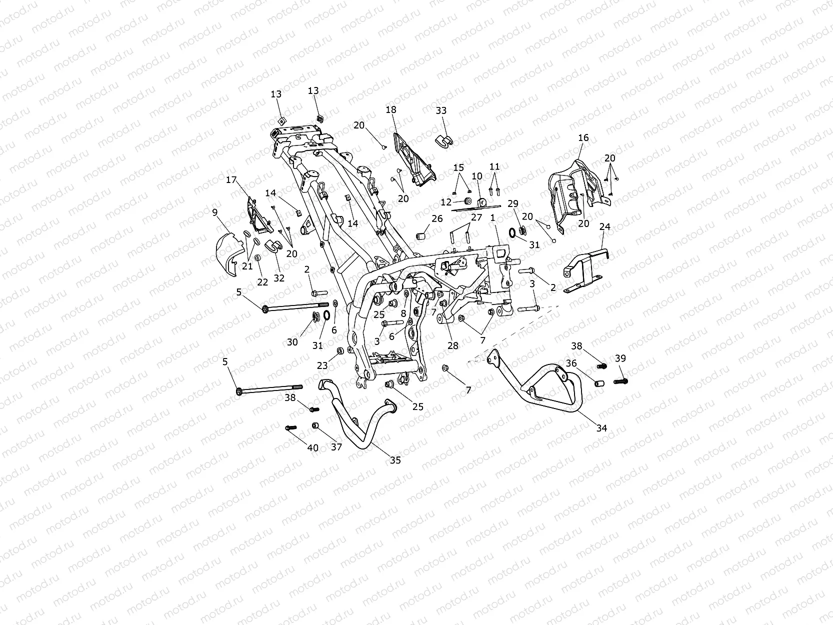 Main Frame & Fittings