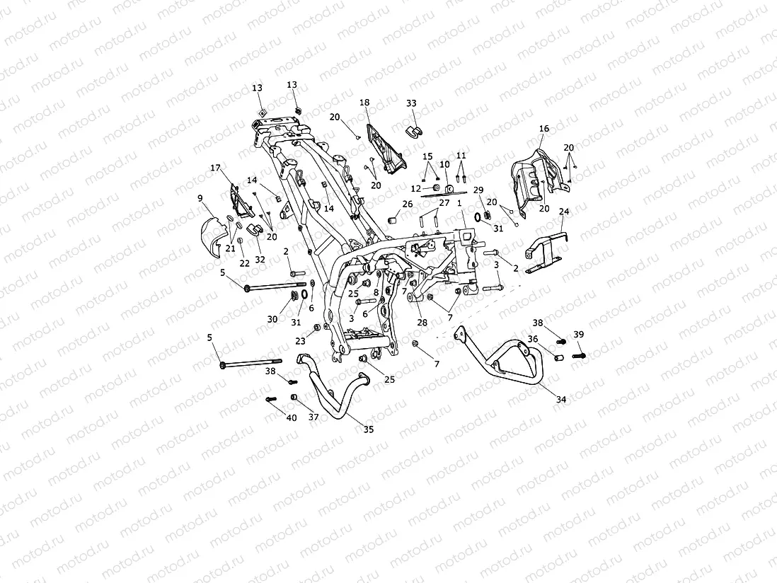 Main Frame & Fittings