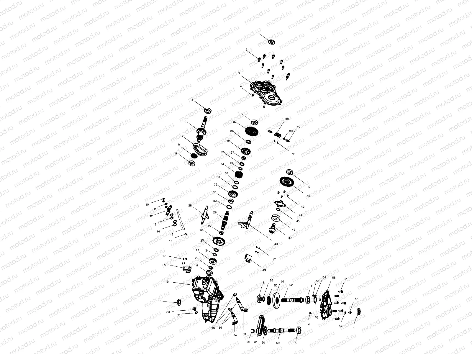 MAIN GEARCASE - A00CD32AA (4949404940C009) | MAIN GEARCASE - A00CD32AA (4949404940C009)