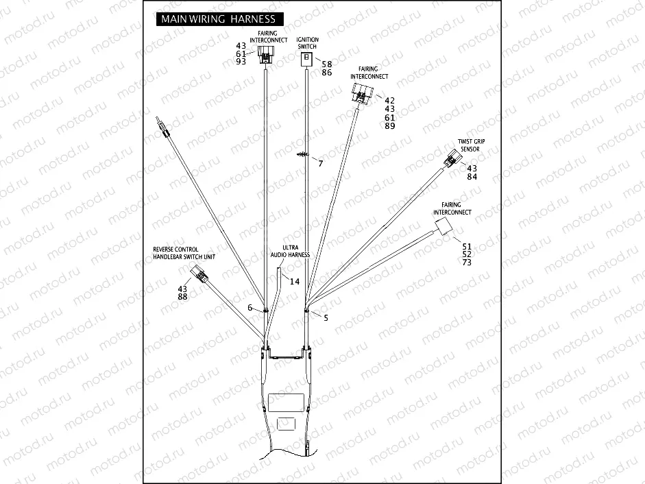 MAIN WIRING HARNESS (1 OF 5)