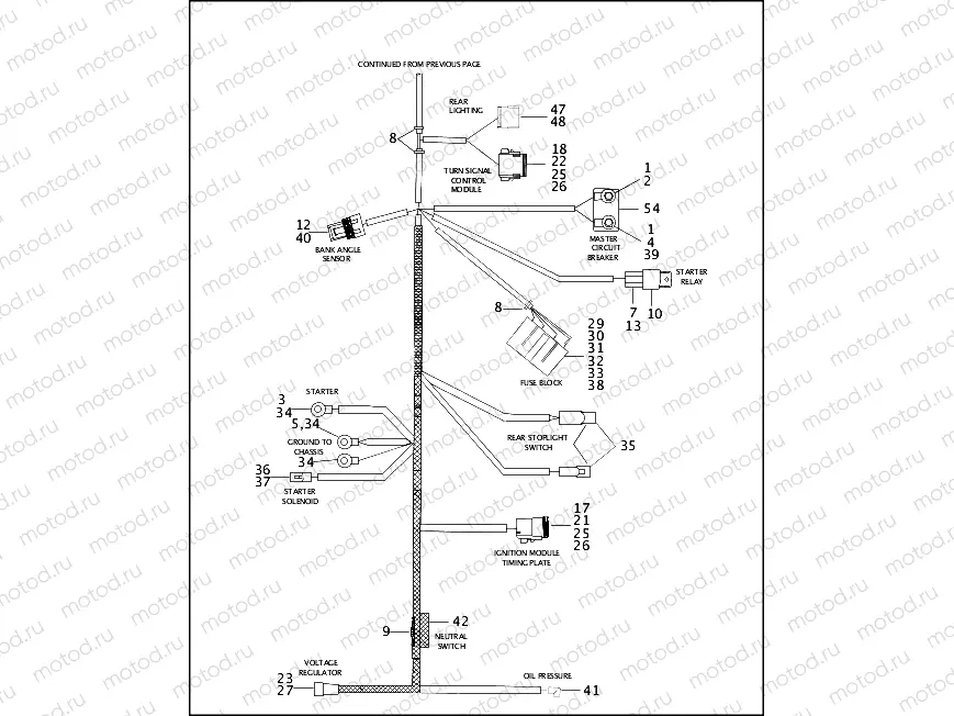 MAIN WIRING HARNESS (2 OF 2)