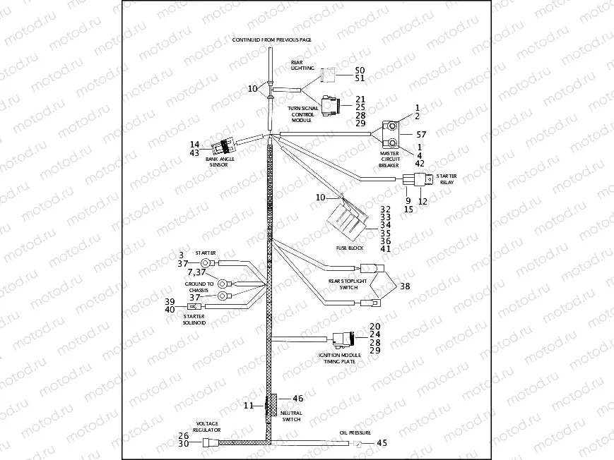 MAIN WIRING HARNESS (2 OF 2)