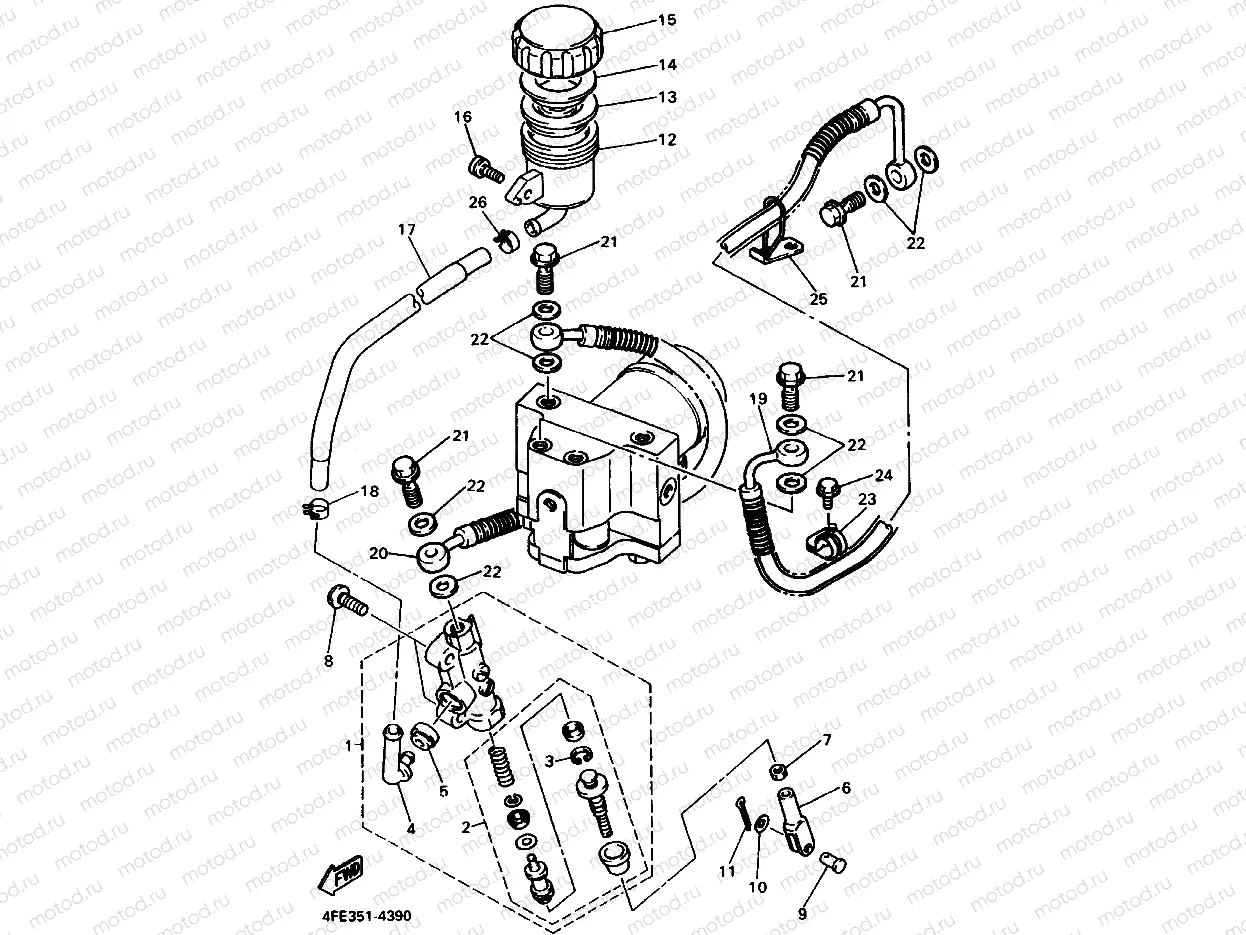 MAITRE CYLINDRE AR 2