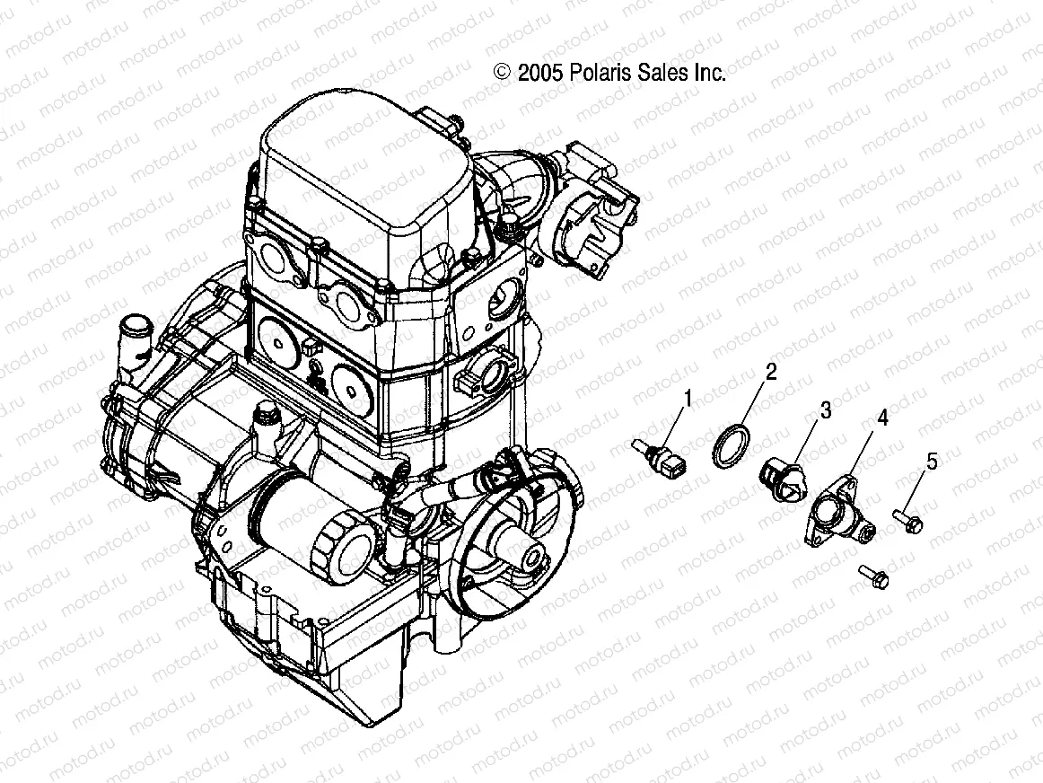 MANIFOLD and THERMOSTAT - A05MH76AC/AT/AU/AW (4999200229920022D05) | MANIFOLD and THERMOSTAT - A05MH76AC/AT/AU/AW (4999200229920022D05)